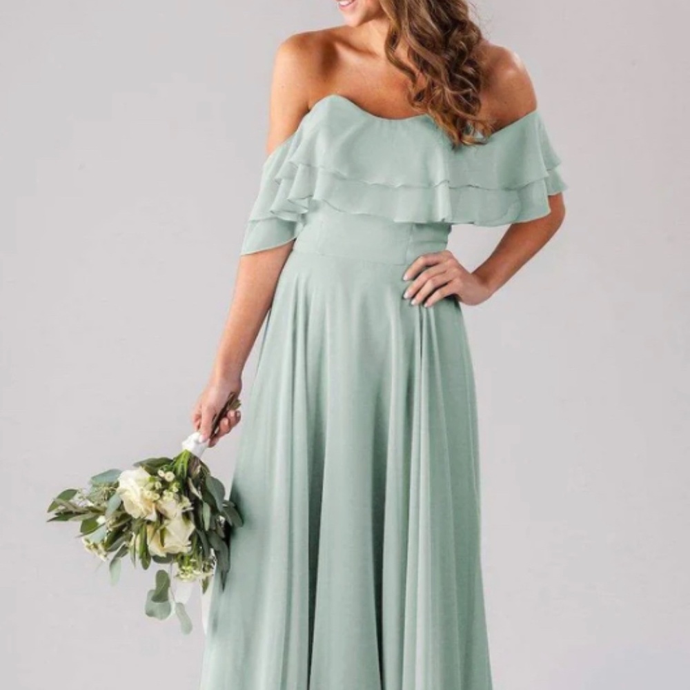 Kennedy blue bridesmaid dress
